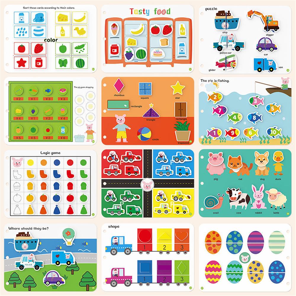 赤ちゃん用ステッカーおもちゃ、子供の初めての絵本ギフト、キッ - Kids First Education のレビューと価格