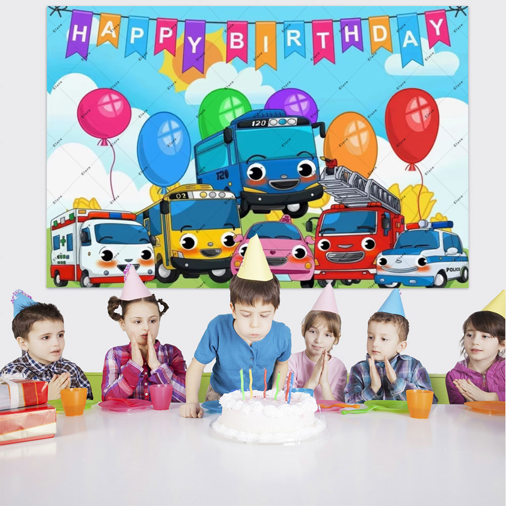 漫画アニメリトルバスキッズ 1st ハッピーバースデーパーテ - Background For Kids Education のレビューと価格