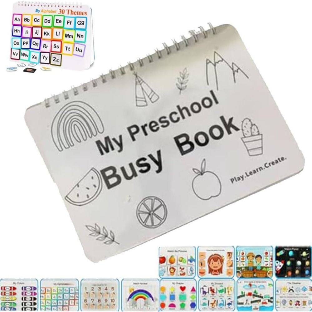 幼児向け My Preschool Busy Book 学習 - Learning Workbook Preschool のレビューと価格