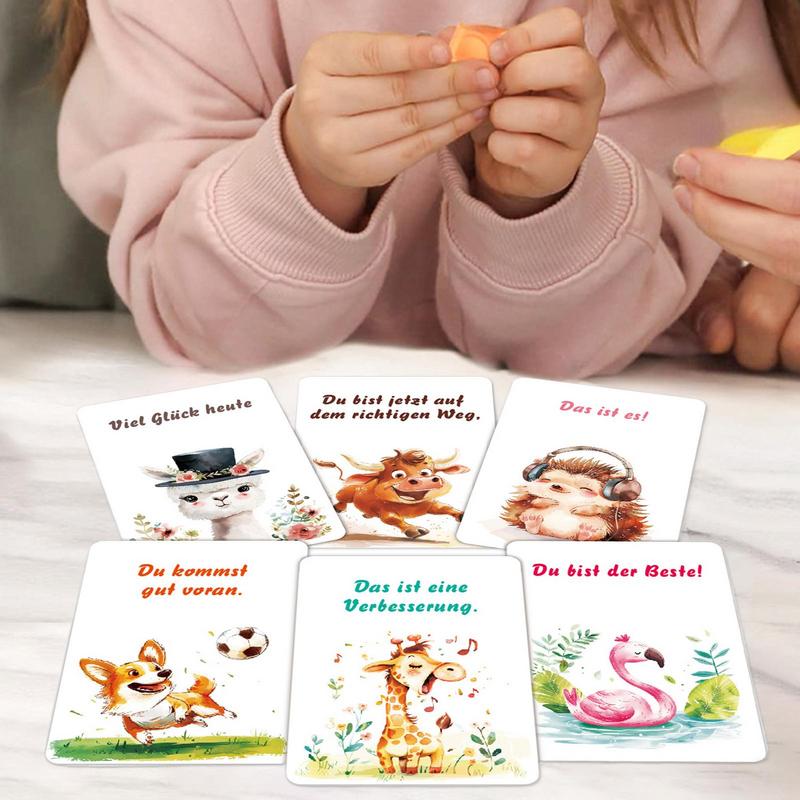 子供のためのエンパワリングカード 32 ドイツ語マインドフル - Kids Education Quotes のレビューと価格