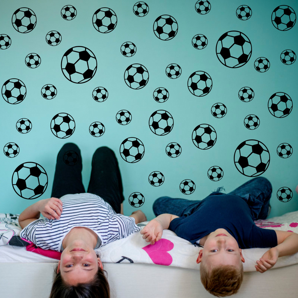 43 個サッカーウォールステッカー子供部屋子供の寝室ベビール - Kids Education Quotes のレビューと価格