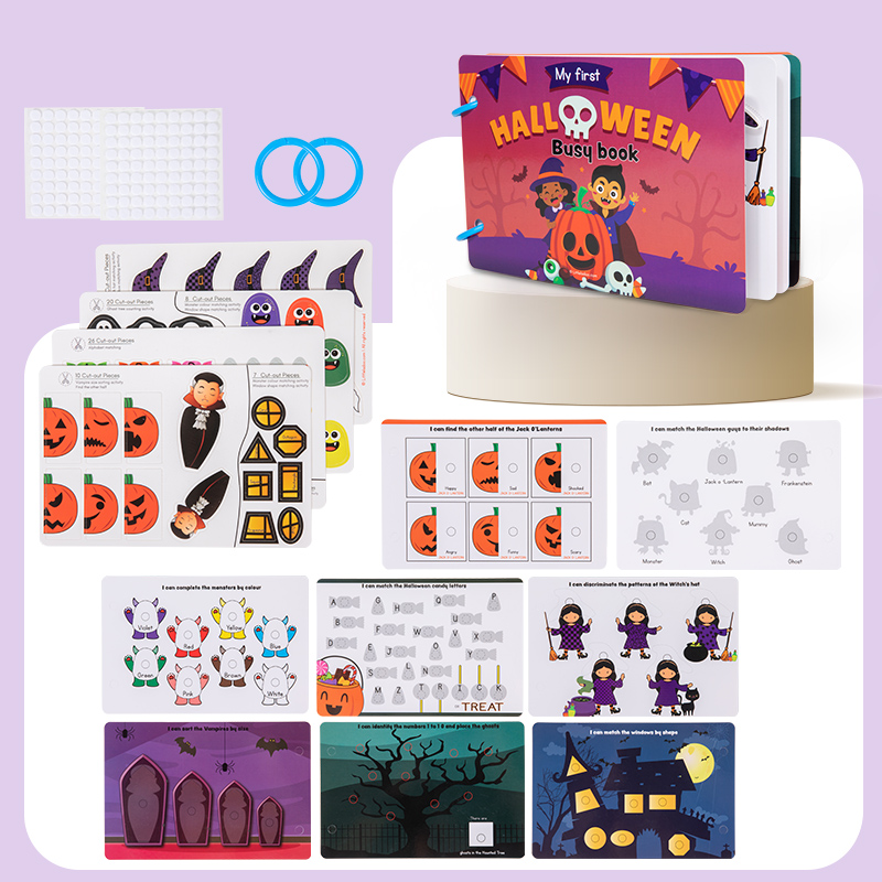 モンテッソーリ ベビー ビジーブック ハロウィンギフト クリ - Kids First Education のレビューと価格