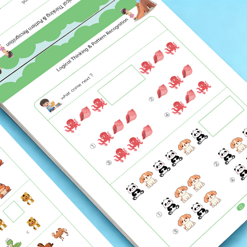 32 ページのパターン検索ワークブック 就学前の子供向け 論 - Learning Workbook Preschool のレビューと価格