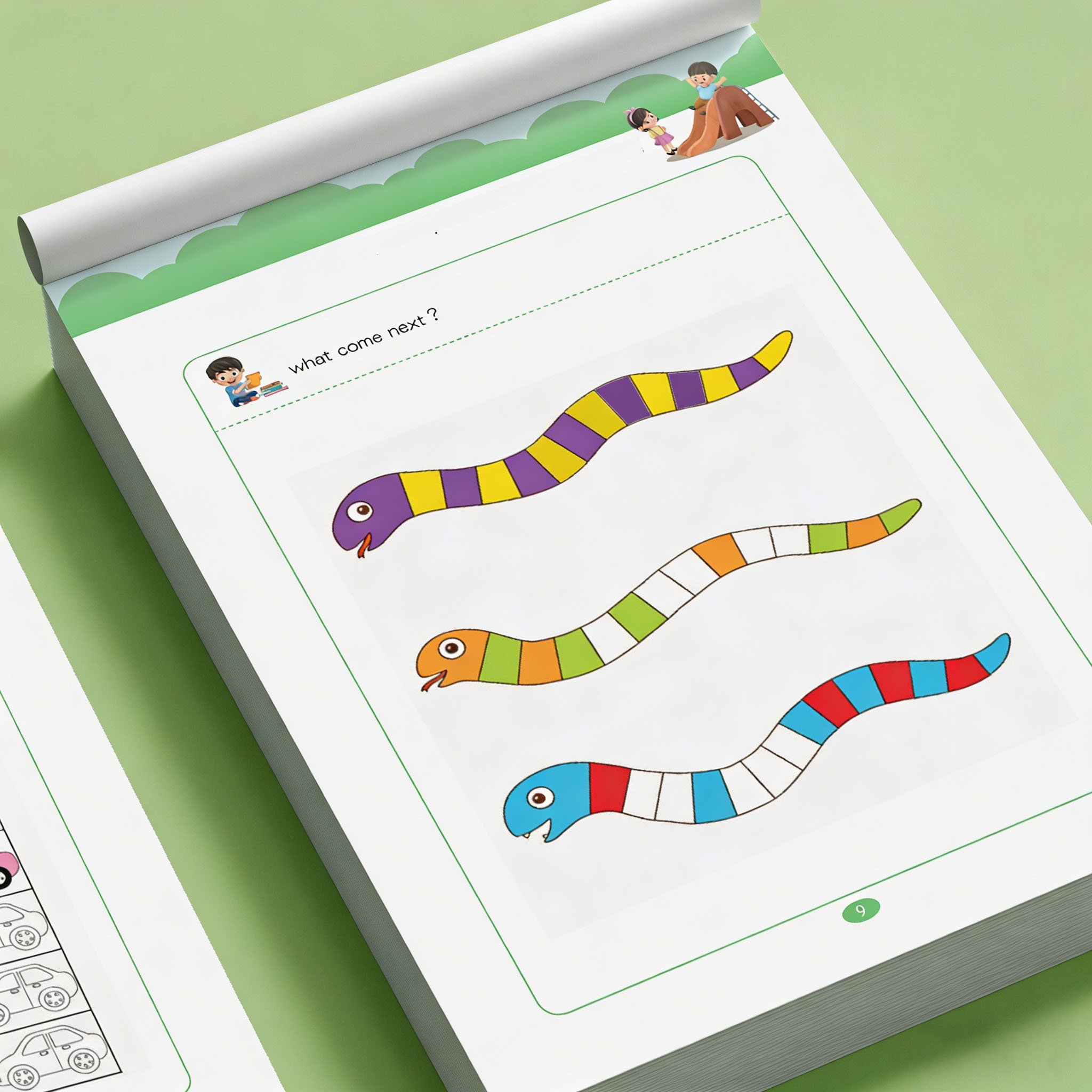 子供向けパターン発見ワークブック |   32ページのシーケ - Learning Workbook Preschool のレビューと価格