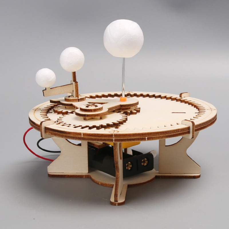 DIYソーラーシステム天文学太陽地球月惑星模型木製機械セット - Solar System Model のレビューと価格
