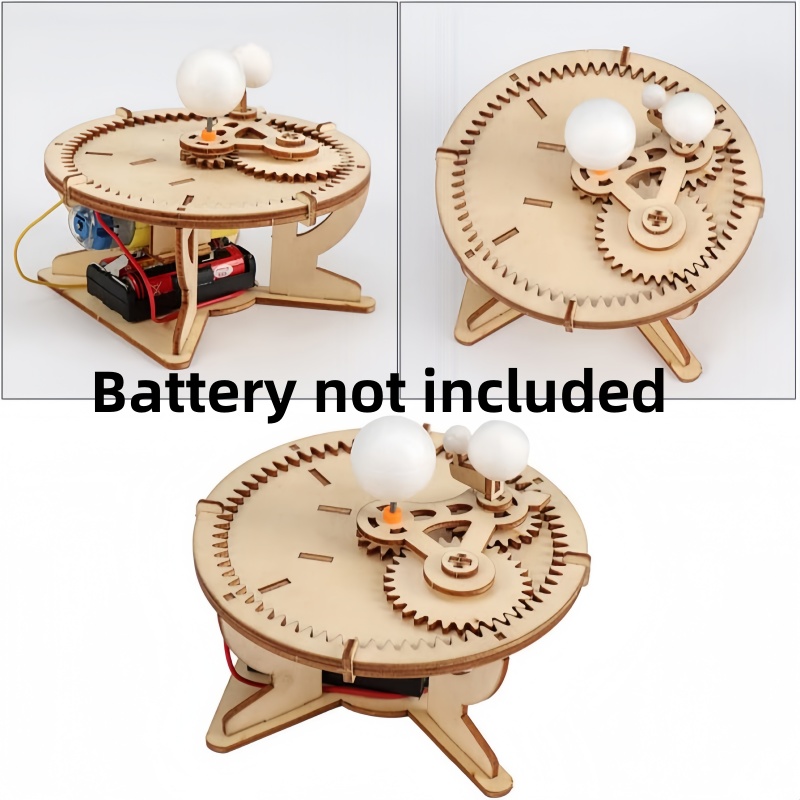 DIYソーラーシステム天文学太陽地球月惑星模型木製機械セット - Solar System Model のレビューと価格