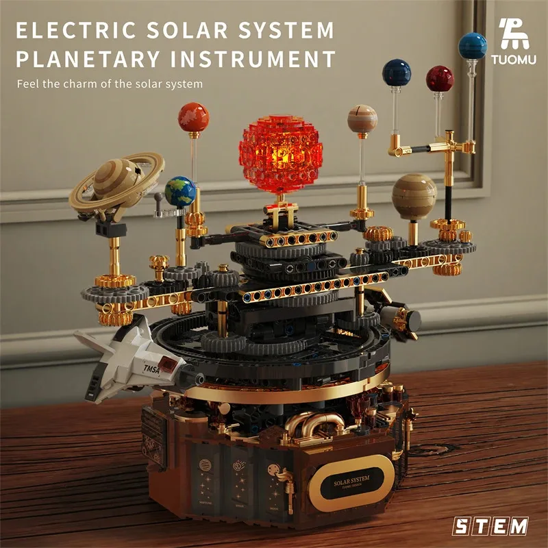 電気ソーラーシステムモデル組み立てブロック宇宙探査学習機器組 - Solar System Model のレビューと価格
