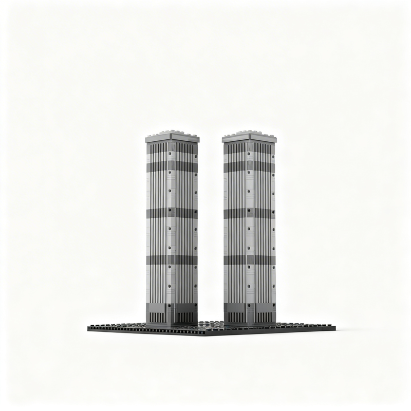 2301ピース MOC 世界貿易センター 09 11 01  - Kids Education Center のレビューと価格