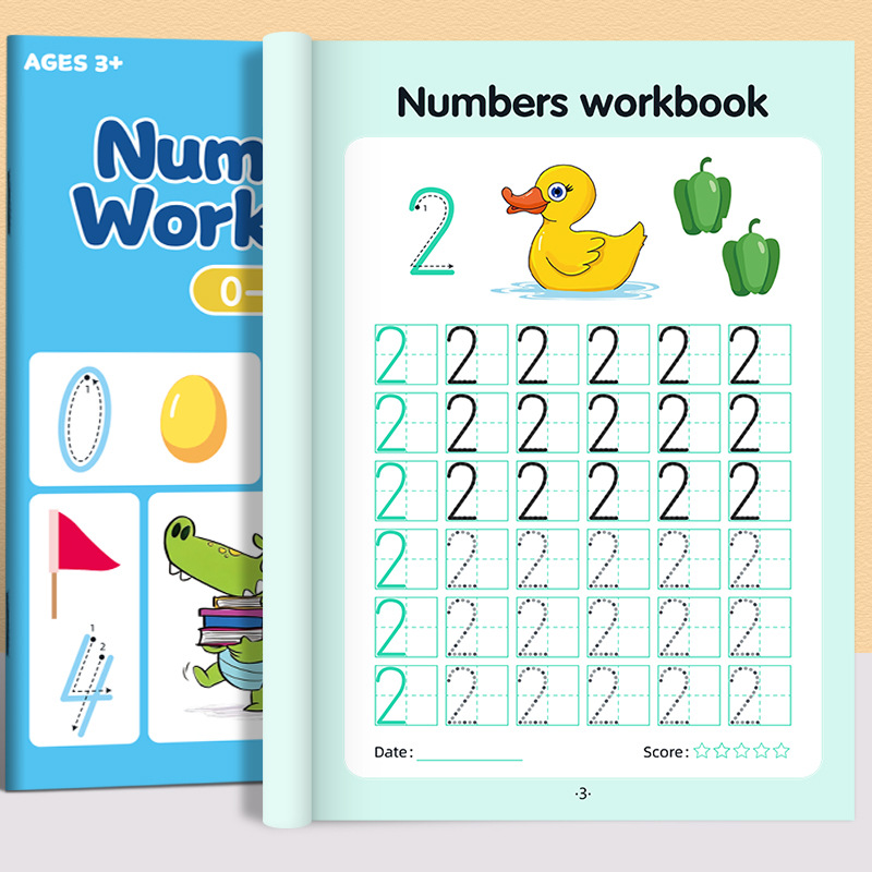 32 ページの数字トレースワークブック 0-100 3 ～  - Learning Workbook Preschool のレビューと価格
