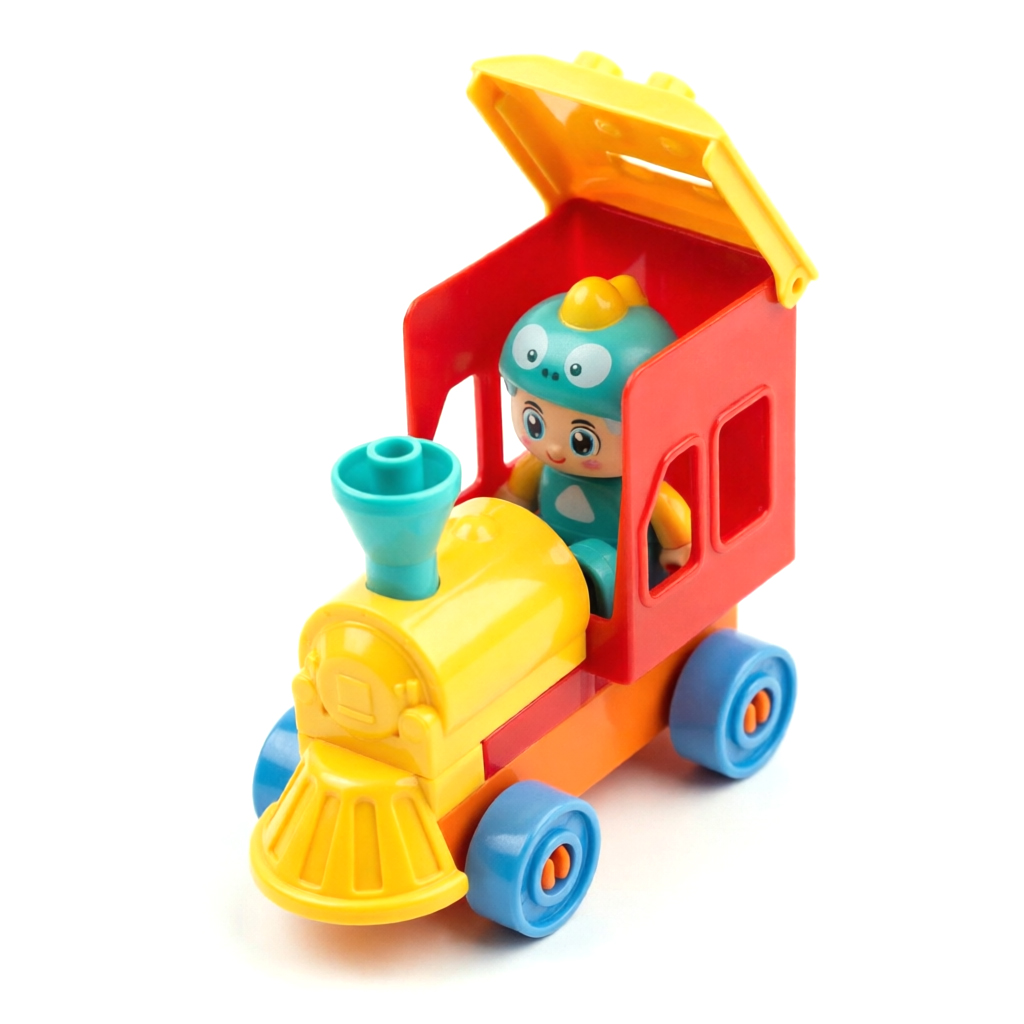 大きな粒子の積み木 トレインABC学習ブロック おもちゃ 子 - Abc Kids Early Education のレビューと価格