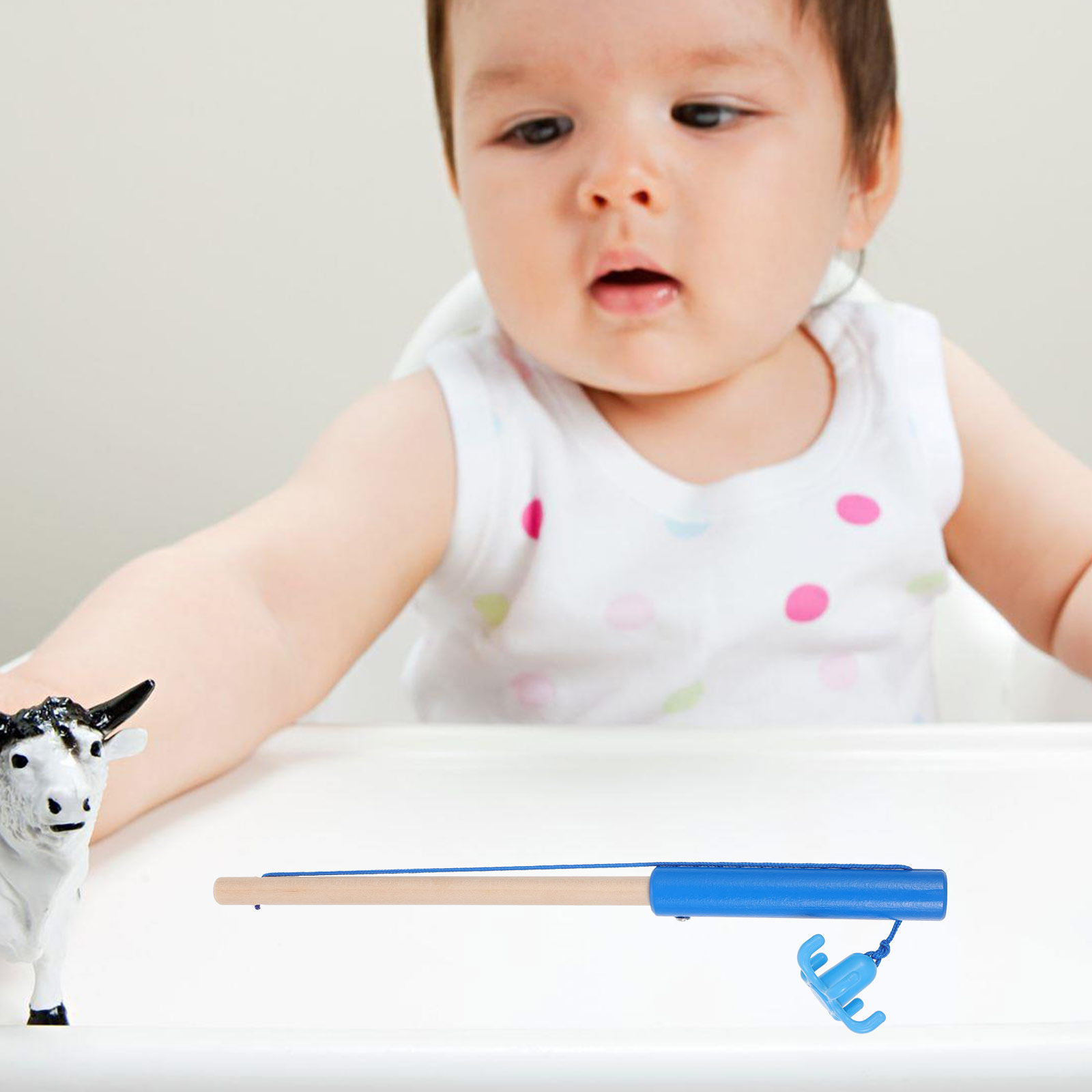子供向け木製釣り竿4本セット、天然木素材、マグネット式釣り竿 - Kids Education Tips のレビューと価格
