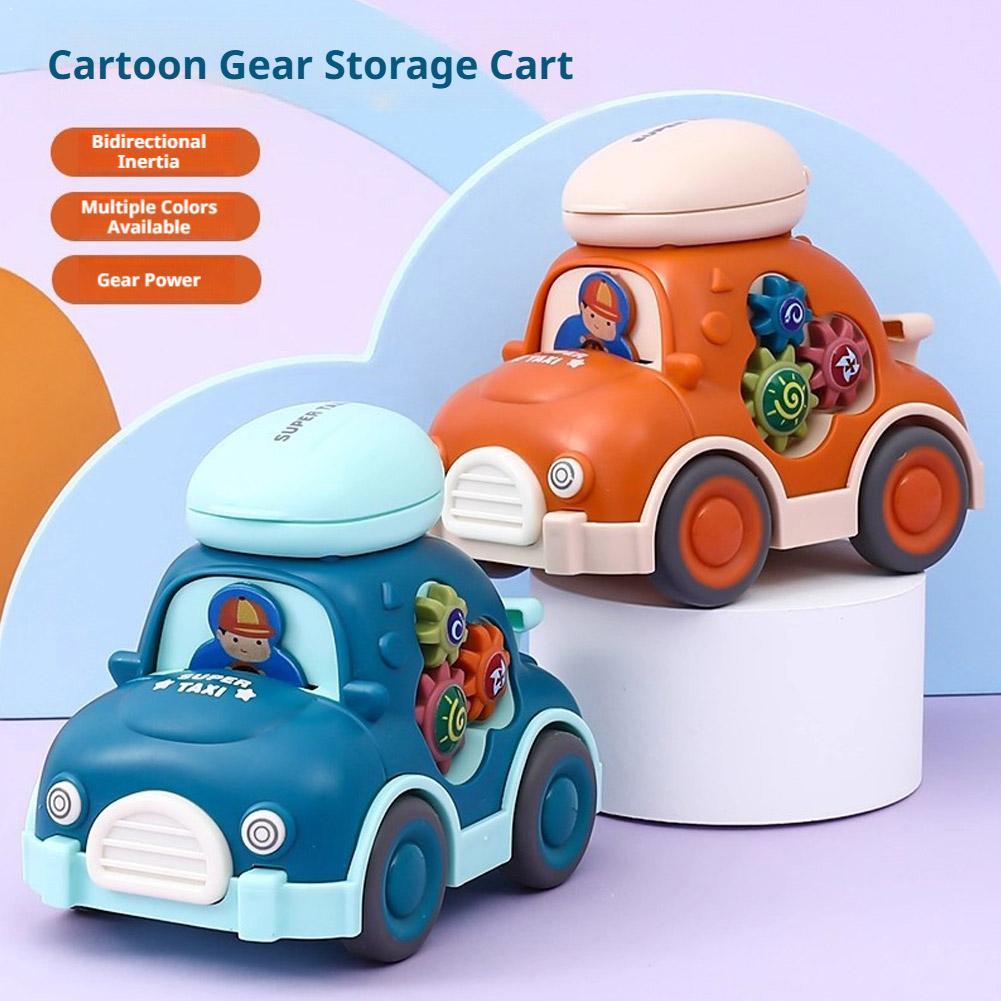 漫画ミニプルバックおもちゃ車慣性車両早期教育用クロールおもち - Kids Education Things のレビューと価格