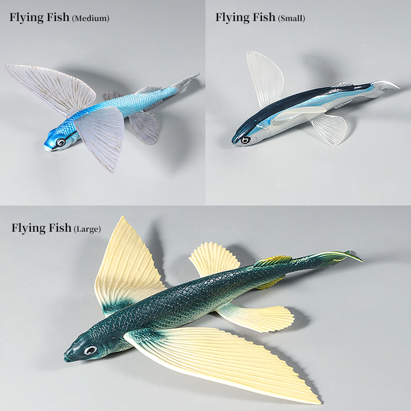 海洋動物水中世界トビウオセットアクションフィギュア海洋生物モ - Kids First Education のレビューと価格