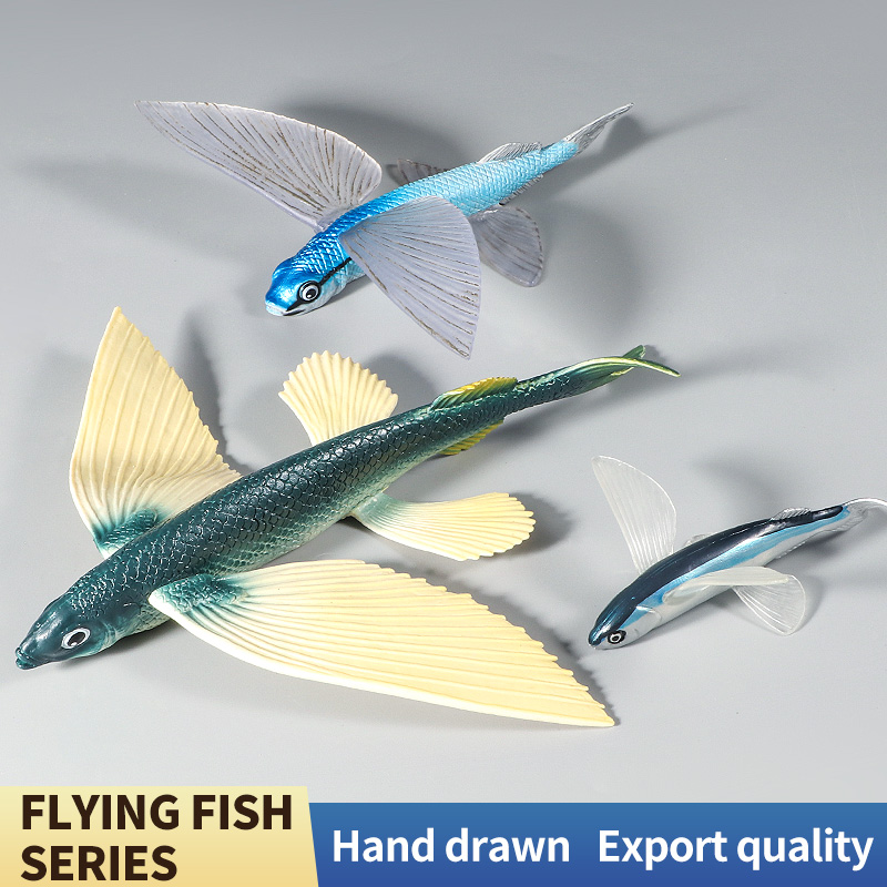 海洋動物水中世界トビウオセットアクションフィギュア海洋生物モ - Kids First Education のレビューと価格