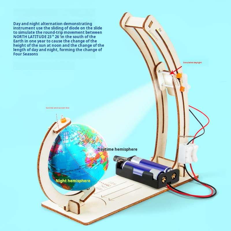 DIY地球模型昼夜循環サイクル科学キットSTEM教育用地球儀 - Solar System Model のレビューと価格