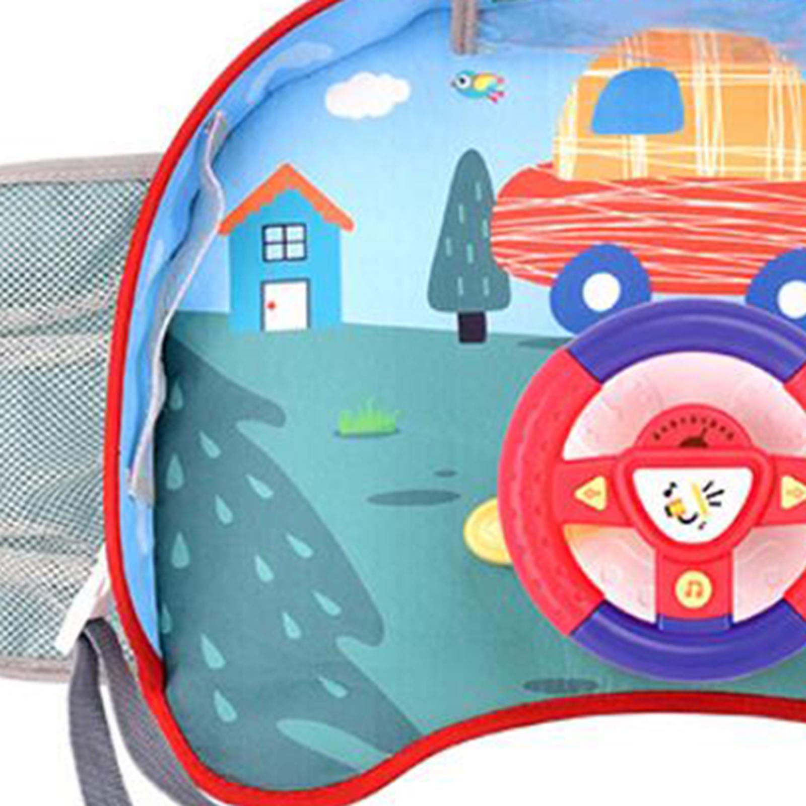 車のステアリングホイールおもちゃ ポータブルアクティビティプ - Kids Education Center のレビューと価格