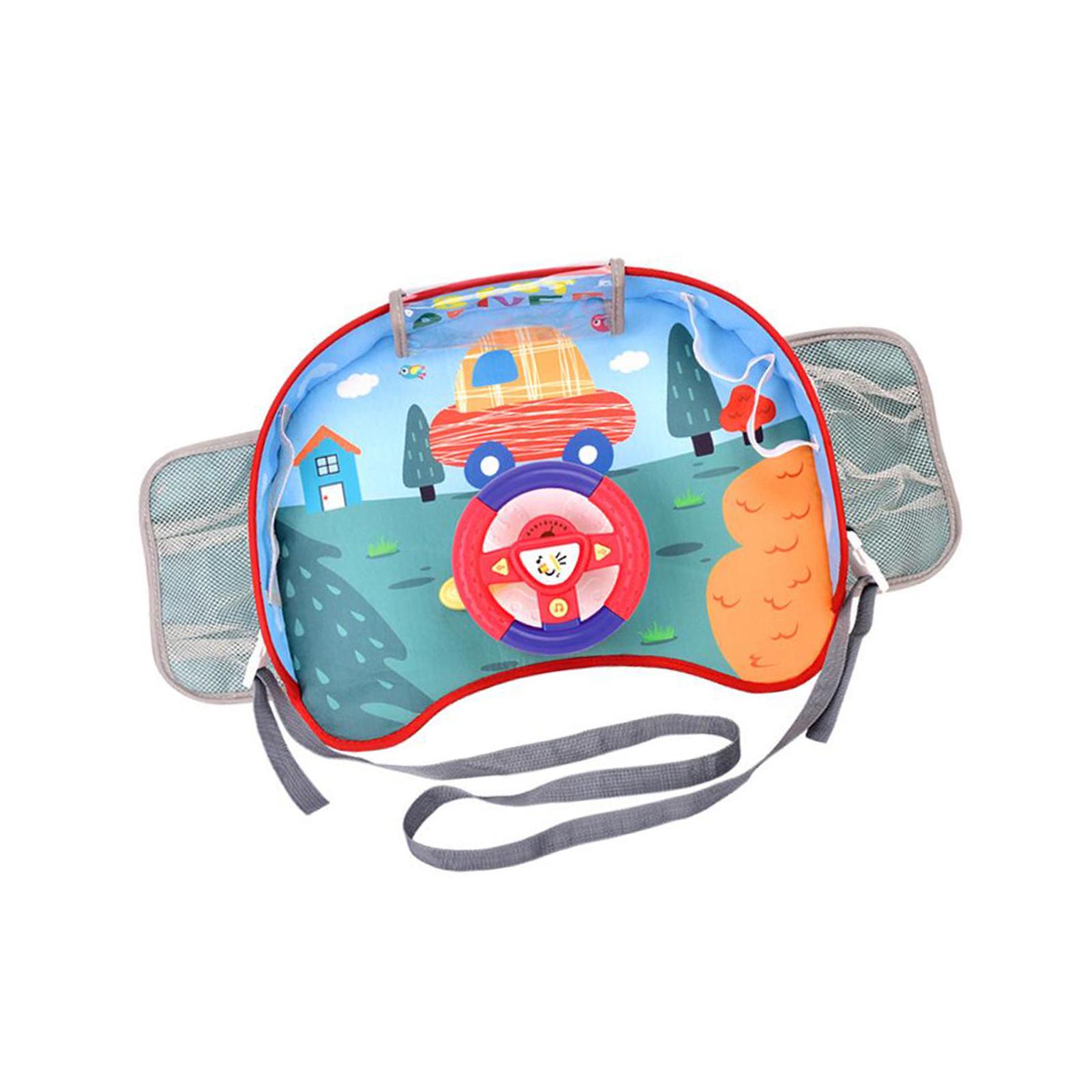 車のステアリングホイールおもちゃ ポータブルアクティビティプ - Kids Education Center のレビューと価格
