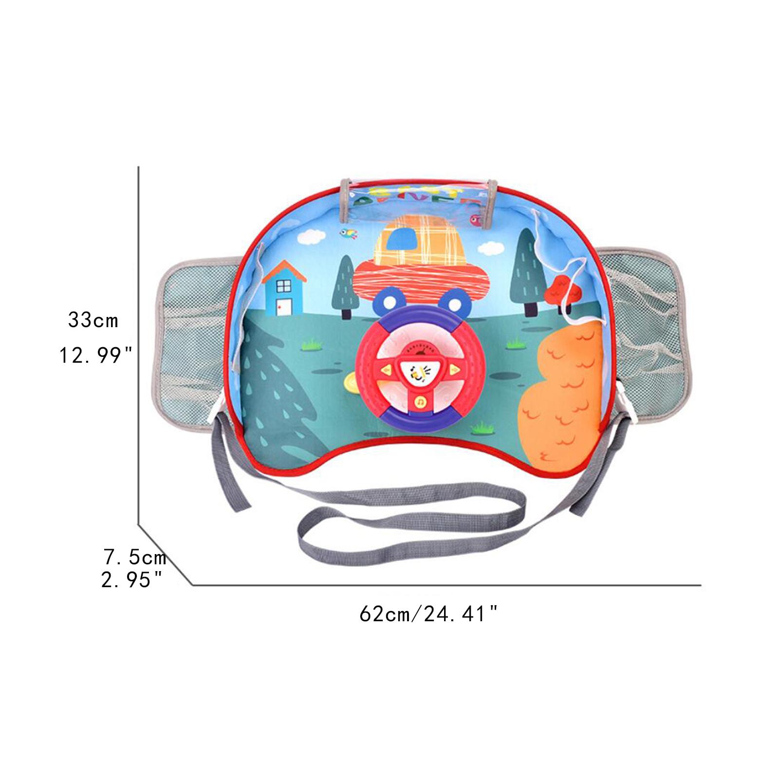 車のステアリングホイールおもちゃ ポータブルアクティビティプ - Kids Education Center のレビューと価格