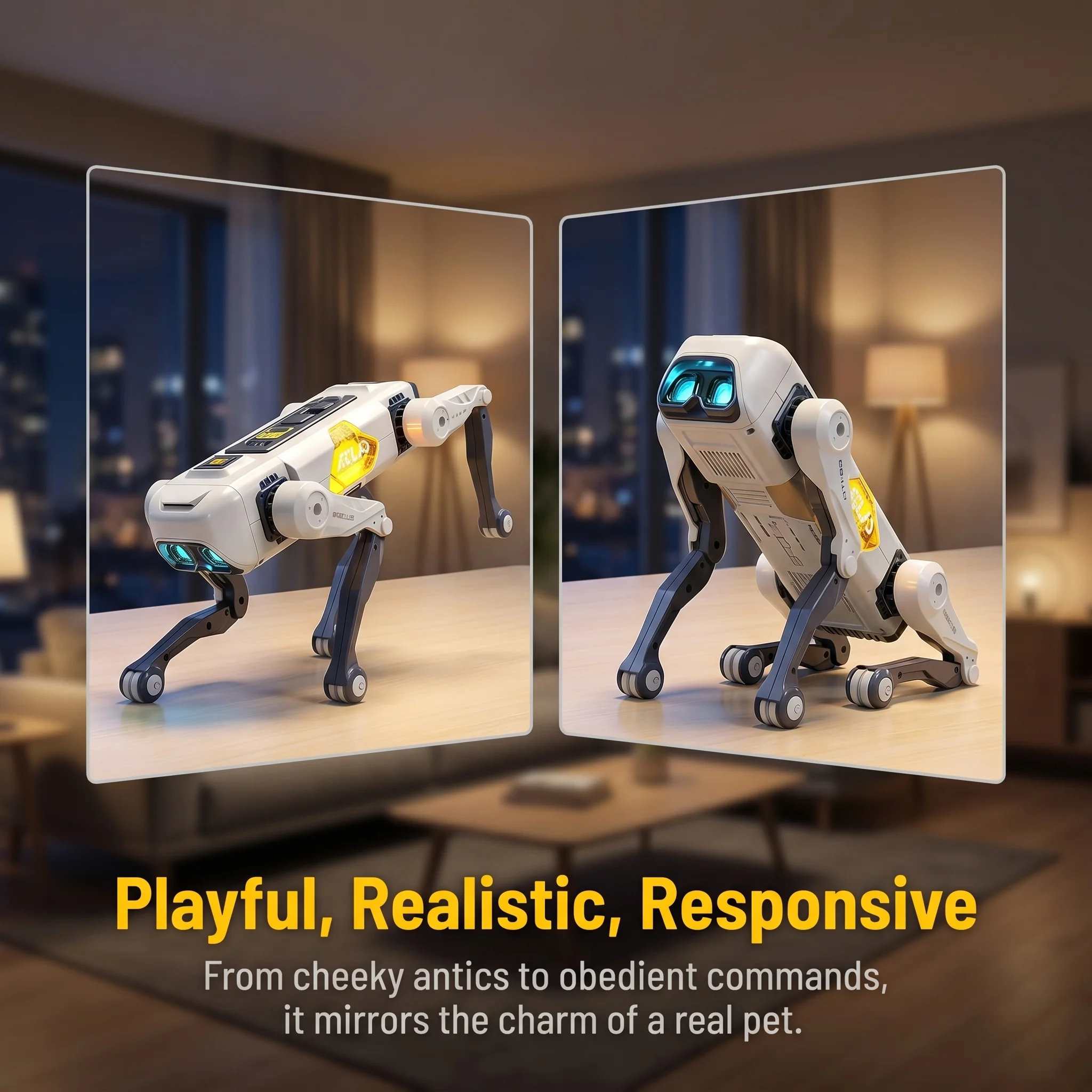 AIスマートロボット犬、音声＆アプリ制御、プログラミング、ダ - Kids Education Things のレビューと価格