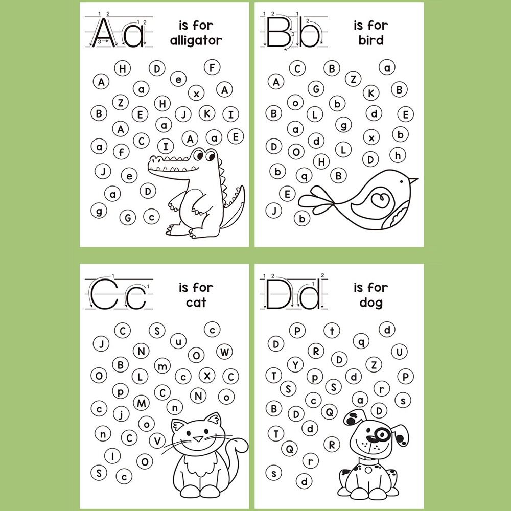 26文字モンテッソーリ学習教材 A-Z 大文字と小文字テスト - Learning Workbook Preschool のレビューと価格