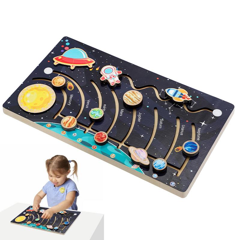 子供のための木製ソーラーシステムモデル,モジュラー,建設,8 - Solar System Model のレビューと価格