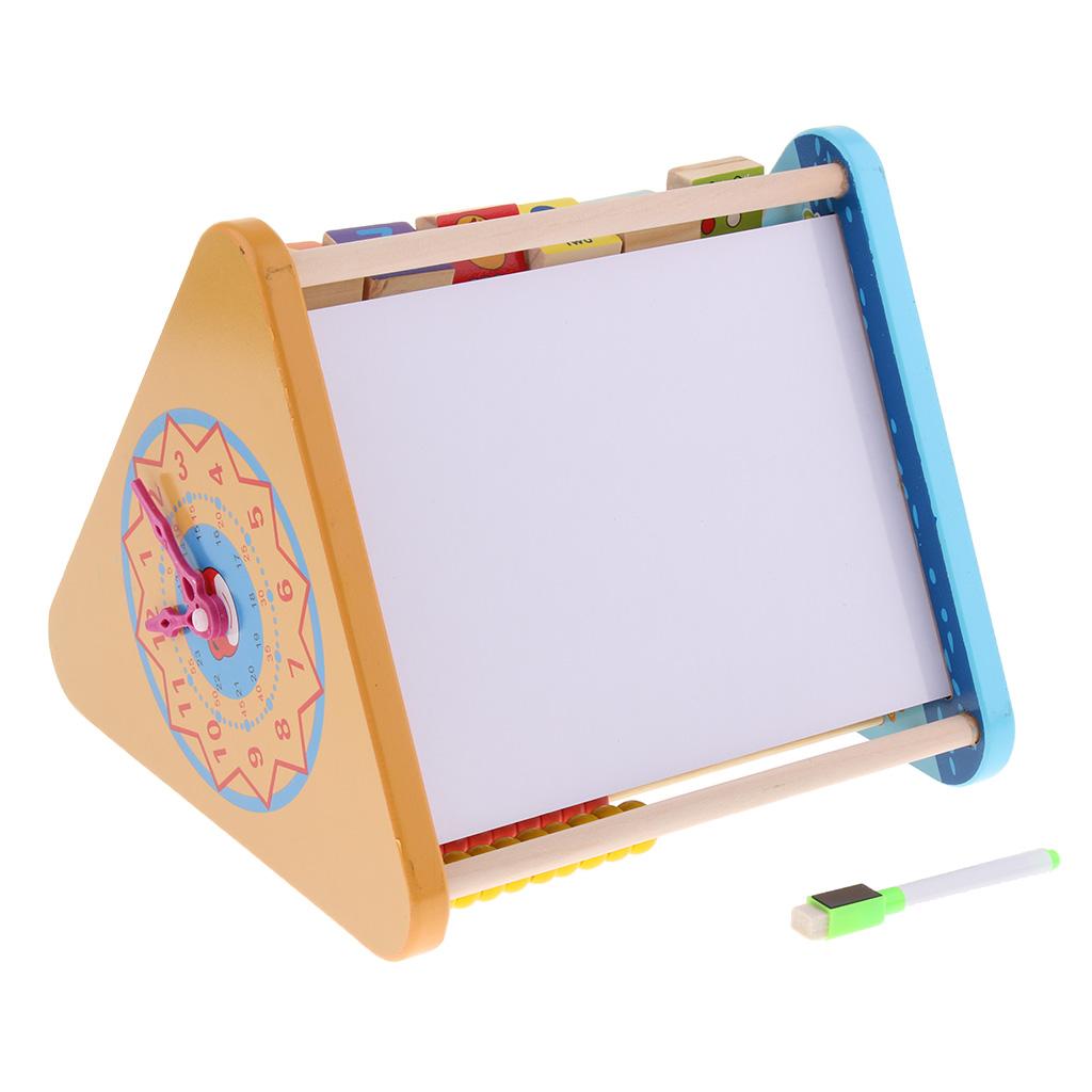 子供用木製アルファベットそろばん、早期学習時計、感覚ゲーム、 - Kids Education Center のレビューと価格